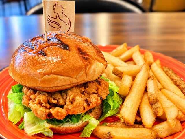 Zinger Burger.