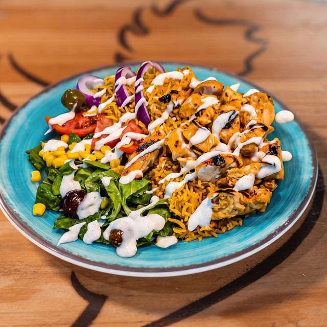 Chicken Over Rice.