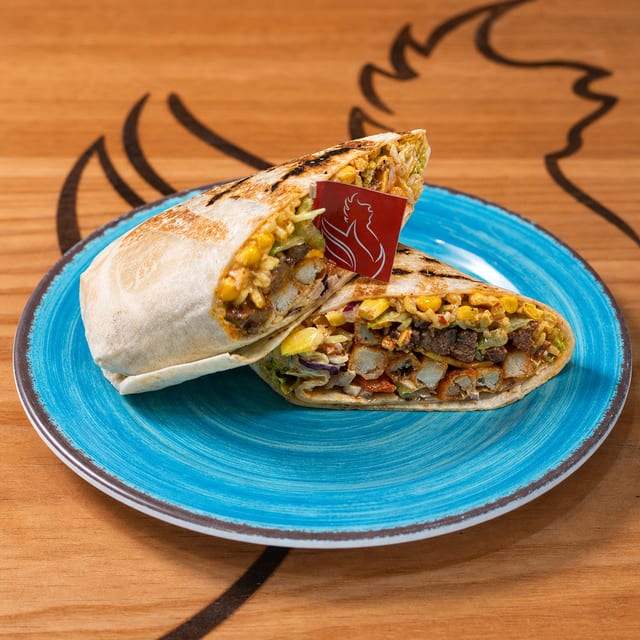Shrimp Burrito.