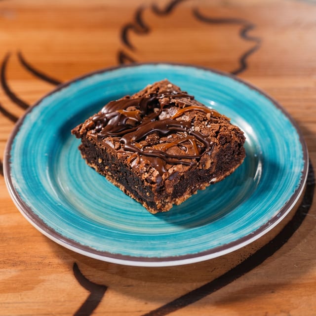 Salted Carmel Brownie.