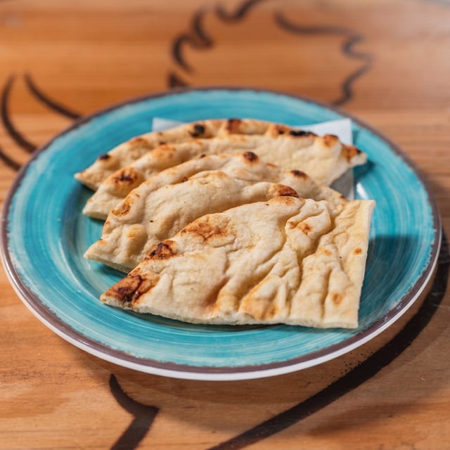 Toasted Pita.